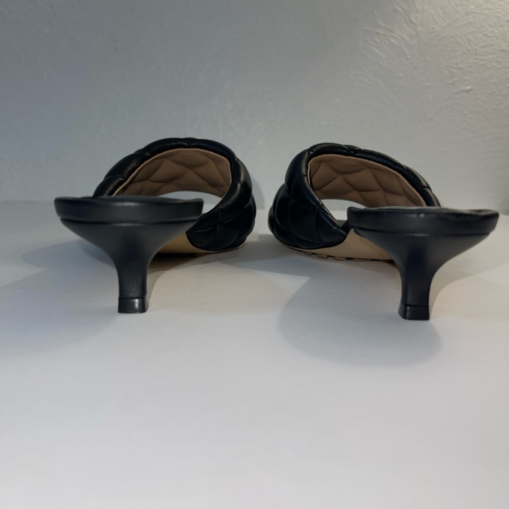 NWT Bottega Padded Mule Black - Picture 10 of 14